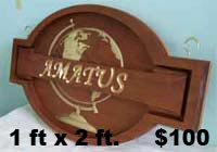 wood business signs